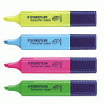 LOT DE 2 - SURLIGNEUR STAEDTLER TEXTSURFER JAUNE
