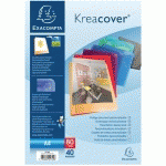 SET 12 PROTÈGE-DOCUMENTS PP KREACOVER® 80 VUES A4 ASSORTIS - EXACOMPTA