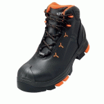 CHAUSSURES DE SÉCURITÉ - HOMME - UVEX 2 - NOIR ET ORANGE - T37 UVEX