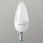 MEGAMAN LAMPE LED BOUGIE E14 3,5W OPALE 2 800 K