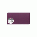PAQUET DE 25 CARTES PLIÉES POLLEN 106X213MM 210G/M² - CASSIS