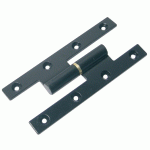 PAUMELLE RENFORCÉE À NŒUD ARASÉ 140X70MM GAUCHE BOUT CARRÉ - FAURE ET FILS - FO1407PCGJ