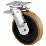 ROULETTE PIVOTANTE À FREIN CHARGE 1200 KG - TENTE