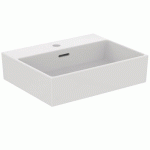 VASQUE À POSER RECTANGULAIRE - 50X40CM - AVEC TROP-PLEIN - BLANC - EXTRA IDEAL STANDARD
