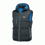VESTE DE TRAVAIL SANS MANCHES - NOIR/BLEU - UVEX THERMO - TAILLE S UVEX