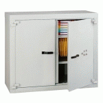 ARMOIRE FORTE 460 LITRES SERRURE À CLÉ + COMBINAISON ACIAL