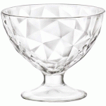 LOT DE 12 - DIAMOND COUPE À GLACE 22 CL Ø 10,2 CM H 8,6 CM