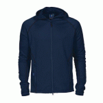 PROJOB 3314 SWEATSHIRT TECHNIQUE FULL ZIP CAPUCHE MARINE - TAILLE XL