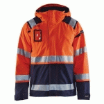 VESTE HARDSHELL HAUTE VISIBILITÉ TAILLE 4XL - BLAKLADER