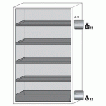 ARMOIRE S-PHOENIX TOUCHLESS-90 S90.196.120.FDAO GRIS - ASECOS