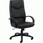 FAUTEUIL DE DIRECTION BLOIS TISSU COLORIS NOIR - MANUTAN COLLECTIVITÉS