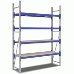 KIT RAYONNAGE DÉPART 2500X1800X600 MM 4 NIVEAUX 2200 KG - BITO