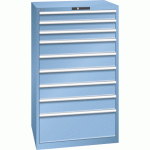 LISTA - ARMOIRE À TIROIRS (HXLXP) 145 X 87 X 72,5 CM KEY LOCK R5012