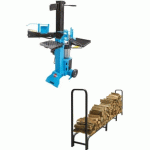PACK FENDEUR DE BÛCHE VERTICAL - 3500W - 8T - LOFEV083 + RANGE BÛCHES OFFERT LEMAN