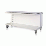 PIÈTEMENT SANS ÉTAGÈRE POUR HOTTE HAUTEUR 1200MM - MANUTAN COLLECTIVITÉS