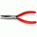 PINCE À BEC LONG ET PLAT AVEC GAINAGE PVC ET FINITION POLIE - LONGUEUR 140 MM KNIPEX