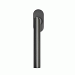 POIGNÉE DE FENÊTRE RHODOS EF284 ROSACE OVALE OSCILLO-BATTANT -GRIS TITANIUM KARCHER DESIGN