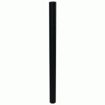 POTELET URBIN TÊTE BOMBÉE MÉTAL HTR 1 M Ø 76 MM - NOIR 9005 - BUTON DESIGN