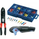 SET OUTIL À DÉGAINER + PINCE À SERTIR + ASSORTIMENT DE 450 COSSES À SERTIR FACOM