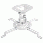 SUPPORT DE PLAFOND POUR VIDÉOPROJECTEUR, BLANC - LOT DE 2