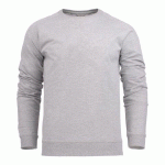 JAMES HARVEST CORNELL SWEATSHIRT HOMMES GRIS MÉLANGE - TAILLE XXL