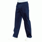 PANTALON CUISINE BLEU MIXTE