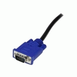 STARTECH.COM CÂBLE POUR SWITCH KVM VGA AVEC USB 2 EN 1 - 3M