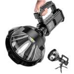 KZQ - LAMPE DE POCHE LED HAUTE PUISSANCE, LAMPE DE PÊCHE PUISSANTE ÉTANCHE RECHARGEABLE PAR USB, PROJECTEUR DE CAMPING - 1 PIÈCE