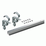 PROFILÉ DE COULISSAGE - ALU - FERRURES WINGLINE L - NOIR - 1200 MM HETTICH