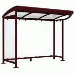 ABRI BUS NEW GRAND LIEU 4 X 160 M - BORDEAUX