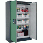 ARMOIRE SÉCURITÉ Q-CLASSIC-90 Q90.195.120 GRIS/VERT