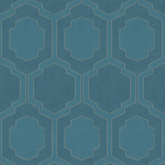 PAPIER PEINT BLEU CHIC | PAPIER PEINT SCANDINAVE | PAPIER PEINT SALLE DE BAIN & CHAMBRE VINYLE | PAPIER PEINT BLEU PÉTROLE INTISSÉ - 10,05 X 0,53 M