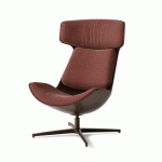 FAUTEUIL LOUNGE CLEO BRONZE - BRIQUE