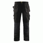 PANTALON DE TRAVAIL ARTISAN BAS AMOVIBLES NOIR TAILLE 38 - BLAKLADER