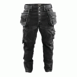 PANTALON DE TRAVAIL X1900 ARTISAN CORDURA® DENIM STRETCH TAILLE 48C - BLAKLADER