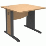 BUREAU CLASSIQUE PIEDS L 80X80CM T.1315 - MANUTAN EXPERT