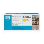 CARTOUCHE LASER HP Q2672A JAUNE