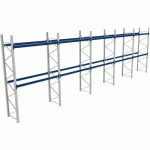 RACK 1 DÉPART + 4 SUIVANTS LXLXH 2700X14300X4500 600KG 2 NIV - BITO