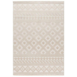 ALLOTAPIS - TAPIS ETHNIQUE EFFET 3D À COURTES MÈCHES ZARRA BEIGE 80X150 - BEIGE