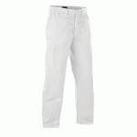 PANTALON DE TRAVAIL INDUSTRIE BLANC TAILLE 46 - BLAKLADER