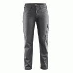 PANTALON DE TRAVAIL INDUSTRIE FEMME GRIS/NOIR TAILLE 52 - BLAKLADER