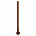 POTELET INCLINABLE AMORTICHOC CARREFOUR - ZINC ASPECT CORTEN - PROCITY