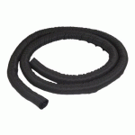 STARTECH.COM 15' (4.6M) CABLE MANAGEMENT SLEEVE, FLEXIBLE COILED CABLE WRAP, 1-1.5 DIAMETER EXPANDABLE SLEEVE, POLYESTER CORD MANAGER/PROTECTOR/CONCEALER, BLACK TRIMMABLE CABLE ORGANIZER - CABLE & WIRE HIDER (WKSTNCM2) - CACHE-FILS