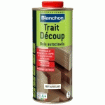 TRAIT DÉCOUP BOIS AUTOCLAVÉS - 1 L - BRUN BLANCHON