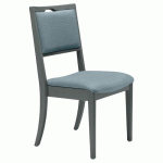 CHAISE ABAKA SOURIS - STRUCTURE HÊTRE ANTHRACITE - SUNSET CREATION