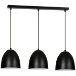 EMIBIG LIGHTING - EMIBIG LENOX PLAFONNIER BAR SUSPENDU NOIR/BLANC 3X E27