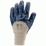 GANTS DE MANUTENTION EUROSTRONG 9420 COTON ENDUIT 3/4 NITRILE STANDARD - 11 - COVERGUARD