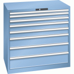 LISTA - ARMOIRE À TIROIRS (HXLXP) 100 X 102,3 X 72,5 CM KEY LOCK R5012