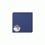 PAQUET DE 25 CARTES PLIÉES POLLEN 160X160MM 210G/M2 - BLEU NUIT