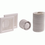 AÉRATEUR ENSEMBLE SALLE DE BAIN 100MM IN-LINE STANDARD